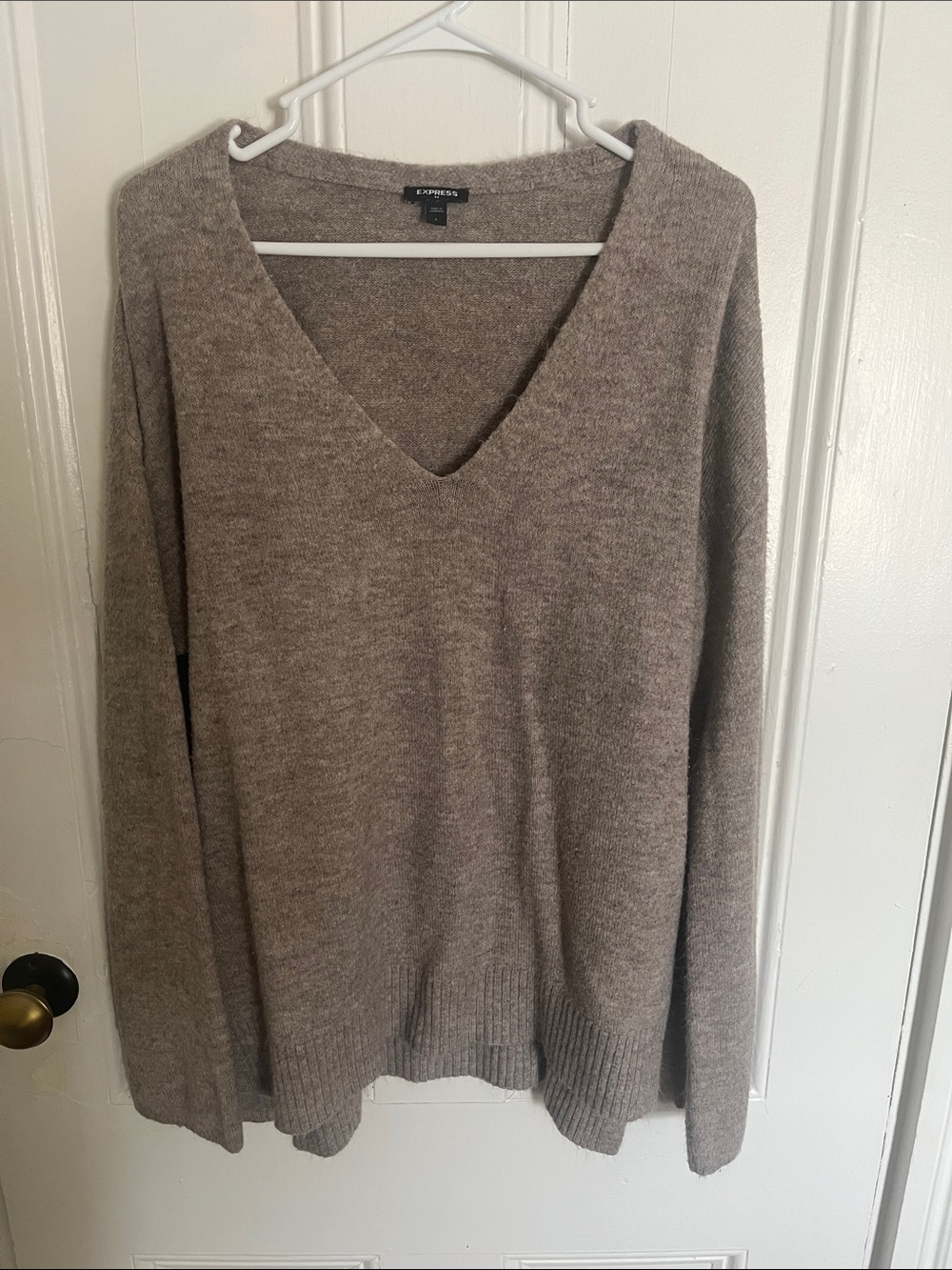 Cozy yet lightweight flowy sweater by Express